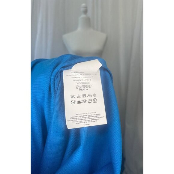 Versace Jeans Couture Dress NEW Mica Ladies Size 42 / 6 US Gold Chain Versace - Picture 12 of 13